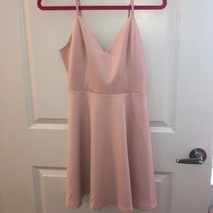 Pink skater skirt, brand new!!